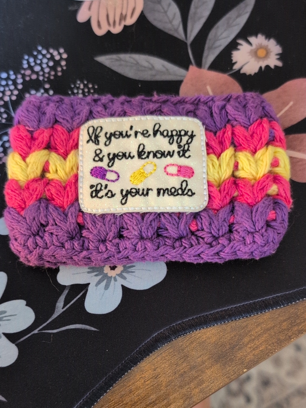 Handmade Crochet Coffee Sleeve